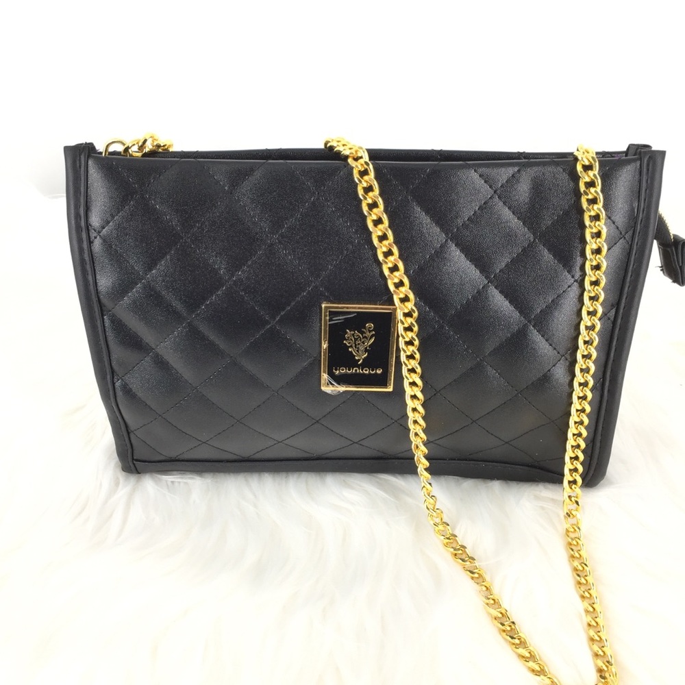 3/$21 NWOT, Younique Quilted Purse/Cosmetic Bag